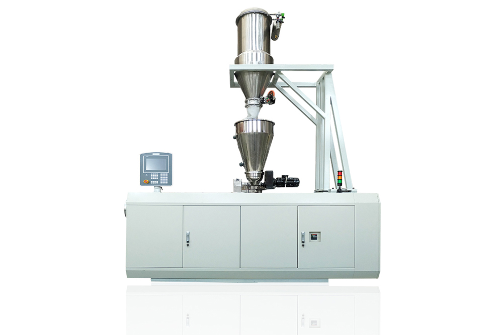 Bimetallic Conical Twin Screw Extruder